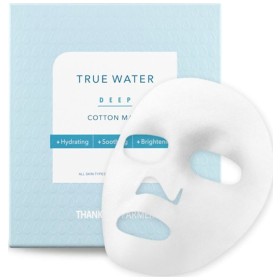 Preview 2 of Thank You Farmer True Water Deep Cotton Mask Ενυδατική Μάσκα Προσώπου 1τμχ
