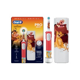 Oral-B Pro Kids 3+ Lion King Electric Toothbrush, Παιδική Ηλεκτρικη Οδοντόβουρτσα Βασιλιάς των Λιονταριών + Θήκη Ταξιδιού 1τμχ – φωτογραφία 2