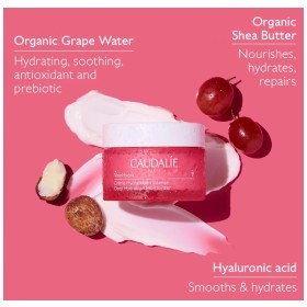 Caudalie VinoHydra Deep Hydration Moisturizer Ενυδατική Κρέμα Προσώπου για Ξηρές & Ευαίσθητες Επιδερμίδες, 50ml – φωτογραφία 2