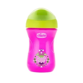 Chicco Easy Cup Εκπαιδευτικό Κύπελλο 12m+ Ροζ 266ml.