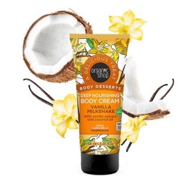 Organic Shop Body Desserts Body Cream Vanilla Milkshake, Θρεπτική Κρέμα Σώματος 150ml – φωτογραφία 2