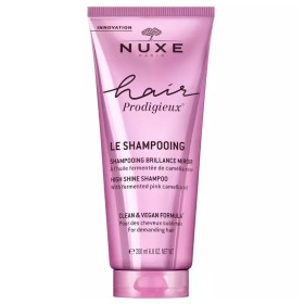 Nuxe Hair Prodigieux High Shine Shampoo Σαμπουάν Λάμψης Με Εκχύλισμα Ελαίου Ροζ Καμέλιας 200ml