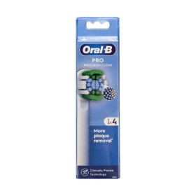 Oral-B Precision Clean Ανταλλακτικές Κεφαλές Ηλεκτρικής Οδοντόβουρτσας Άσπρες 4Τμχ