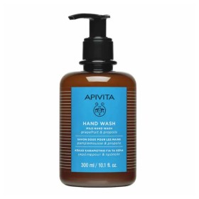 Apivita Hand Wash Grapefruit & Propolis Απαλό Καθαριστικό για τα Χέρια με Γκρέιπφρουτ & Πρόπολη, 300ml