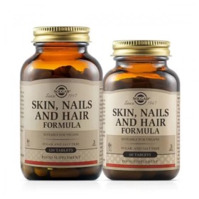 Solgar Promo Skin, Nails and Hair Formula 120 ταμπλέτες & 60 ταμπλέτες