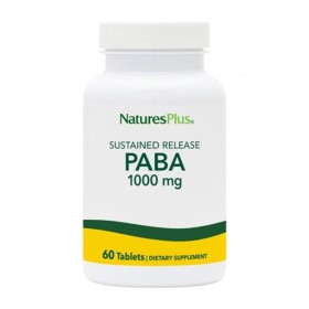 Nature's Plus Paba Para-Aminobenzolic Acid 1000mg 60 ταμπλέτες