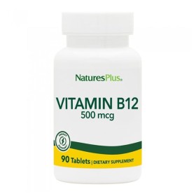Nature's Plus Vitamin B-12 500mcg, Κοβαλαμίνη, 90 Ταμπλέτες