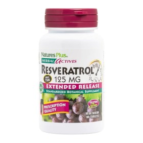 Nature's Plus Resveratrol Extended Release 125mg 60caps - Αντιοξειδωτικό