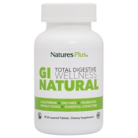 Nature's Plus Gi Natural Φόρμουλα για την Υγιή Λειτουργία του Πεπτικού Συστήματος, 90 tabs