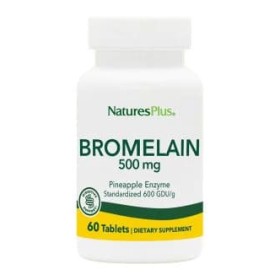 Nature's Plus Bromelain 500mg Συμπλήρωμα Διατροφής Με Αντιφλεγμονώδης Δράση 60 Ταμπλέτες