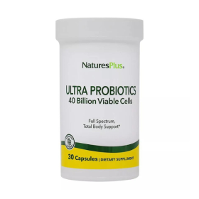 Nature's Plus Ultra Probiotics Maximum Strength Προβιοτικό Υψηλής Ισχύος 30 Φυτοκάψουλες