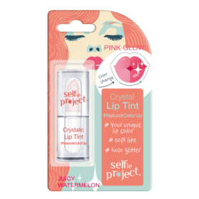 Selfie Project Crystal Lip Tint Lip Balm NaturalColorUp, 3.5g