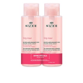Nuxe PROMO Very Rose 3 in 1 Soothing Micellar Water - Απαλό Νερό Καθαρισμού με Ροδόνερο, Πρόσωπο & Μάτια 2x400ml