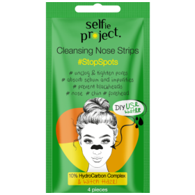 Selfie Project Cleansing Nose Strips Επιθέματα Μύτης, 4τμχ