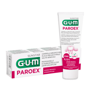 Gum 1790 Paroex 0.12% Toothpaste Οδοντόκρεμα με Διπλή Αντιβακτηριακή Δράση, 75ml