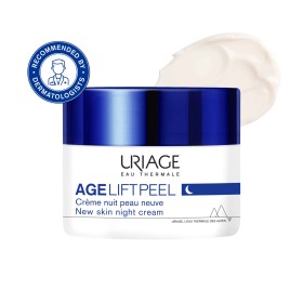Uriage Age Lift Peel Face Night Cream Απολεπιστική Κρέμα Προσώπου Νύκτος με Αντιγηραντική Δράση 50ml – φωτογραφία 3