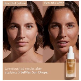 Preview 4 of Caudalie Self-Tan Sun Drops Σταγόνες Για Σταδιακό Μαύρισμα Προσώπου 15ml