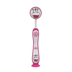 Chicco Toothbrush Παιδική Οδοντόβουρτσα για 3-6 Ετών Hippo Ροζ 1 Τεμάχιο