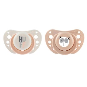 Chicco Physio Forma Air Πιπίλες Σιλικόνης 0-6m Μπεζ-Ροζ 2 Τεμάχια