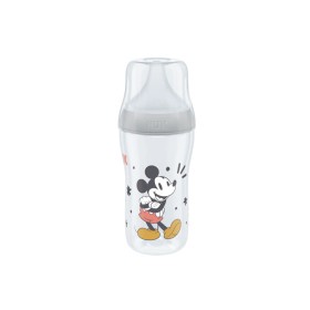 Nuk Disney Mickey Mouse Perfect Match 3m+ Μπιμπερό Γκρι με μαλακή θηλή σιλικόνης 260ml