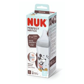 Preview 4 of Nuk Disney Mickey Mouse Perfect Match 3m+ Μπιμπερό Γκρι με μαλακή θηλή σιλικόνης 260ml