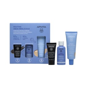 Preview 2 of Apivita Aqua Beelicious Healhty Glow Hydrating Fluid Cream SPF30 Ελαφριά Kρέμα Ενυδάτωσης με Χρώμα 40ml & Δώρο Hydrating Toner Moisturizing Lotion 50ml & Black Detox Cleansing Jelly Face & Ey