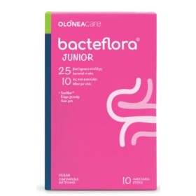Olonea Bacteflora Junior, Προβιοτικά-Πρεβιοτικά για το Εντερικό Μικροβίωμα 10 Φακελάκια