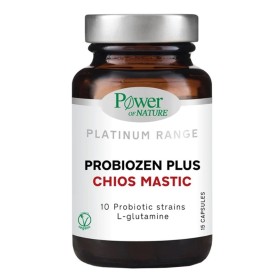 Power Health Platinum Probiozen Plus Chios Mastic Συμπλήρωμα για Καλή Λειτουργία του Γαστρεντερικού Συστήματος, 15caps