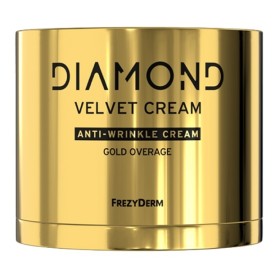 Frezyderm Diamond Velvet Gold Overage Κρέμα Προσώπου για Ενυδάτωση, Αντιγήρανση & Ανάπλαση με Υαλουρονικό Οξύ & Κολλαγόνο 50ml