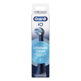 Oral-B iO Ultimate Clean ανταλλακτικά Ηλεκτρικής Οδοντόβουρτσας σε χρώμα μαύρο 2τμχ