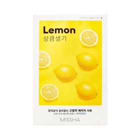 Missha Airy Fit Lemon Sheet Mask Μάσκα Προσώπου, 1τεμ