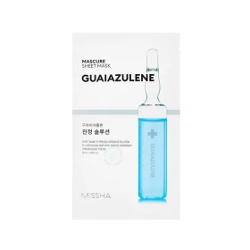 Missha Mascure Guaiazulene Sheet Mask Καταπραϋντική Μάσκα Προσώπου, 1τεμ