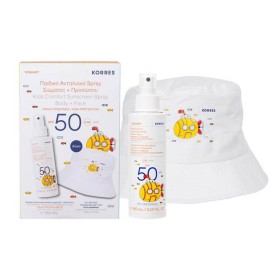 Korres Promo Yoghurt Γιαούρτι Παιδικό Αντηλιακό Spray Σώματος + Προσώπου SPF50 150ml & Δώρο Συλλεκτικό Bucket Hat – φωτογραφία 3