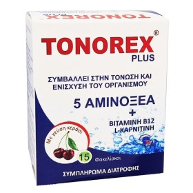 Medichrom Tonorex Plus Food Supplement (Cherry Flavor) [Sachets] 15τμχ