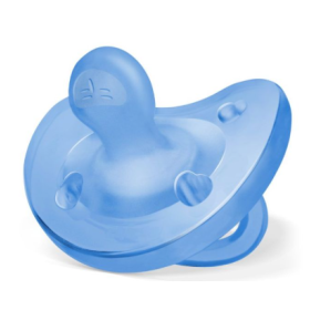Chicco Physioforma Soft 100% Σιλικονούχα Πιπίλα 1 τμχ Για 6-16 Μηνών Light Blue