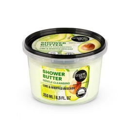 Organic Shop Shower Butter Lime & Αβοκάντο για Απαλό Καθαρισμό 250ml
