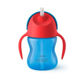 Philips Avent SCF796/01 Bendy Straw Cup 9m+ Κύπελλο με καλαμάκι, χρώμα μπλε, 200ml