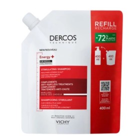 Vichy Dercos Energy+ Δυναμωτικό Σαμπουάν κατά της Τριχόπτωσης Refill, 400ml