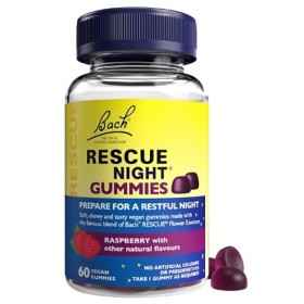 Power Health Bach Rescue Night Gummies Raspberry, 60τεμ