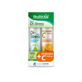 Healthaid Promo Fizzy Di-Stress, 20eff.tabs & Vitamin C 1000mg, 20eff.tabs – φωτογραφία 2
