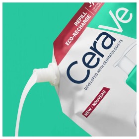 CeraVe Foaming Cleanser Refill Gel Καθαρισμού Προσώπου 473ml – φωτογραφία 2