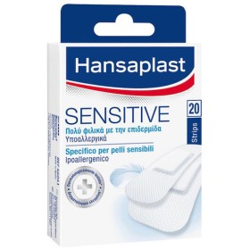 Hansaplast Αυτοκόλλητα Επιθέματα Sensitive 2 μεγέθη 20τμχ