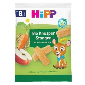 Hipp Bio Sticks με Μήλο & Καρότο από 8m+, 30g