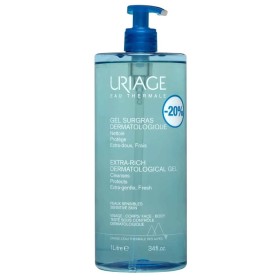Uriage Extra Rich Surgras Dermatological Πλούσιο Αφρώδες Gel Καθαρισμού Προσώπου & Σώματος 1000ml -20% Επί της Λιανικής