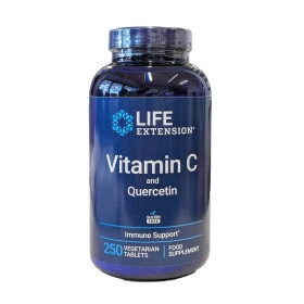 Life Extension Vitamin C & Quercetin 1000mg - Βιταμίνη C με Κερσετίνη 250 φυτ. κάψουλες