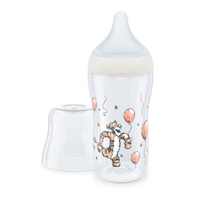 Nuk Perfect Match Winnie Pooh Tiger Μπιμπερό Πλαστικό με Μαλακή Θηλή Σιλικόνης κατά των Κολικών με Έλεγχο Θερμοκρασίας 3m+, 260ml