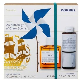Korres Promo Lefko Eau De Toilette, 100ml & Αφρόλουτρο, 250ml