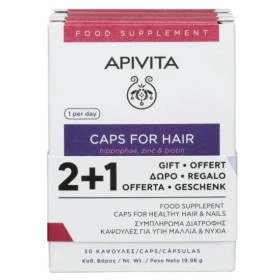 Apivita Promo Συμπλήρωμα Διατροφής Κάψουλες για Υγιή Μαλλιά και Νύχια 3x30 caps