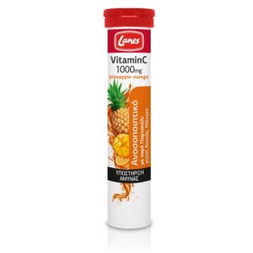 Lanes Vitamin C 1000mg Pineapple - Mango 20 αναβράζοντα δισκία