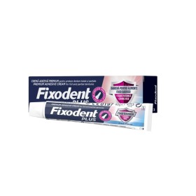Fixodent Plus Food Barrier Fresh Στερεωτική Κρέμα Τεχνητής Οδοντοστοιχίας με Γεύση Μέντας, 40g